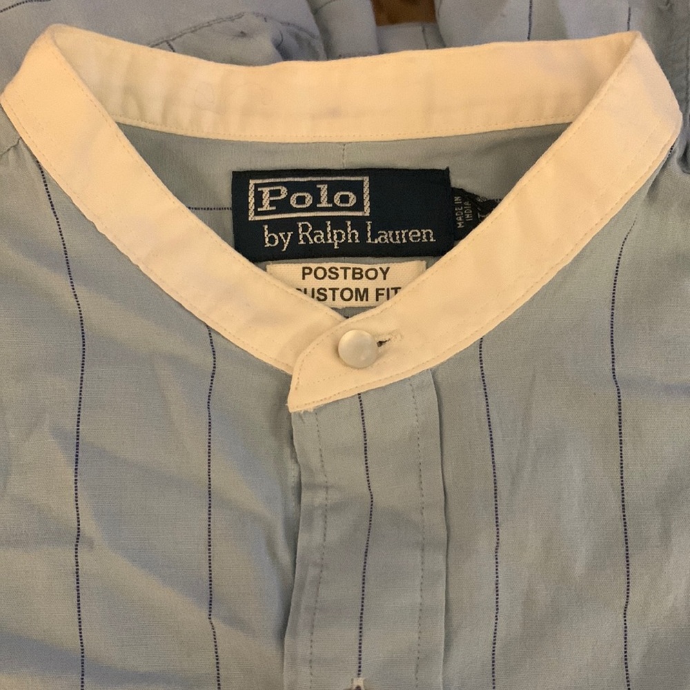 Post boy custom fit Polo by Ralph Lauren vintage inspired shirt